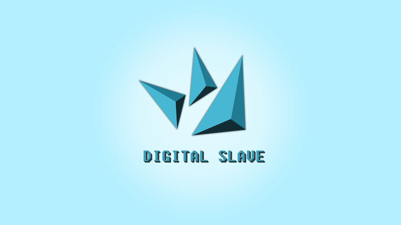 Blue Geometric Logo — Light Blue