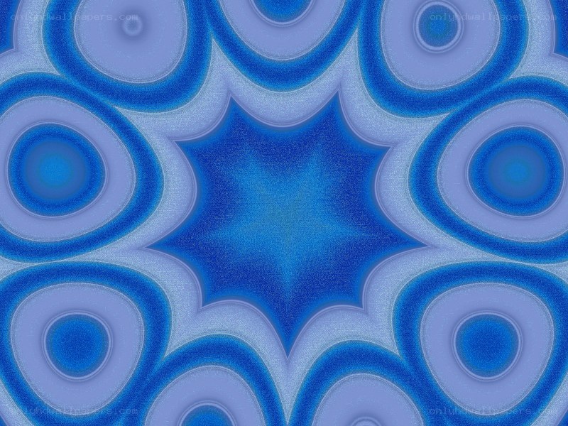 blue geometric pattern