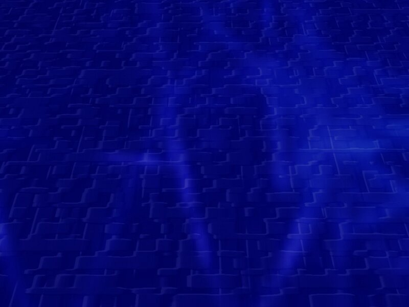blue geometric pattern