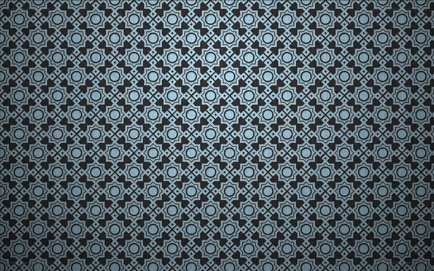 blue geometric pattern