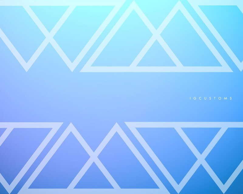blue geometric pattern background