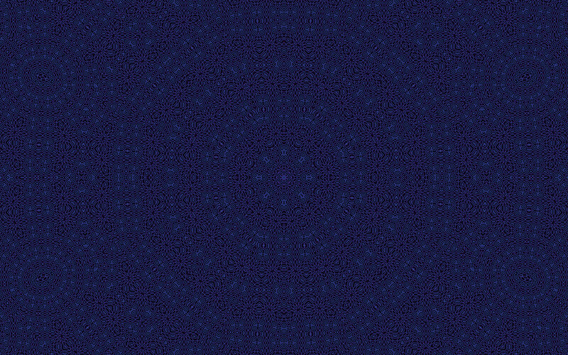 Blue Geometric Pattern — Calm, Abstract, Circles, Lines, Black
