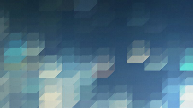 Blue Geometric Pattern — Calm, Abstract, Geometric Shapes