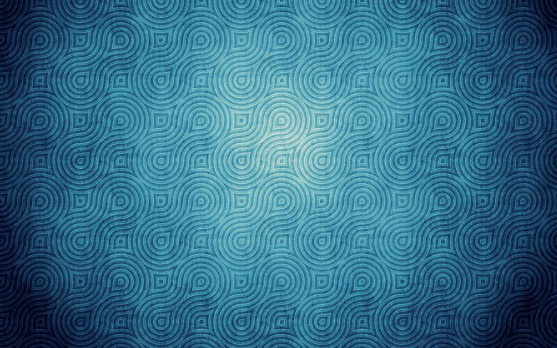 Blue Geometric Pattern — Calm, Abstract