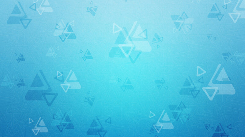 Blue Geometric Pattern — Calm, Abstract, Triangles