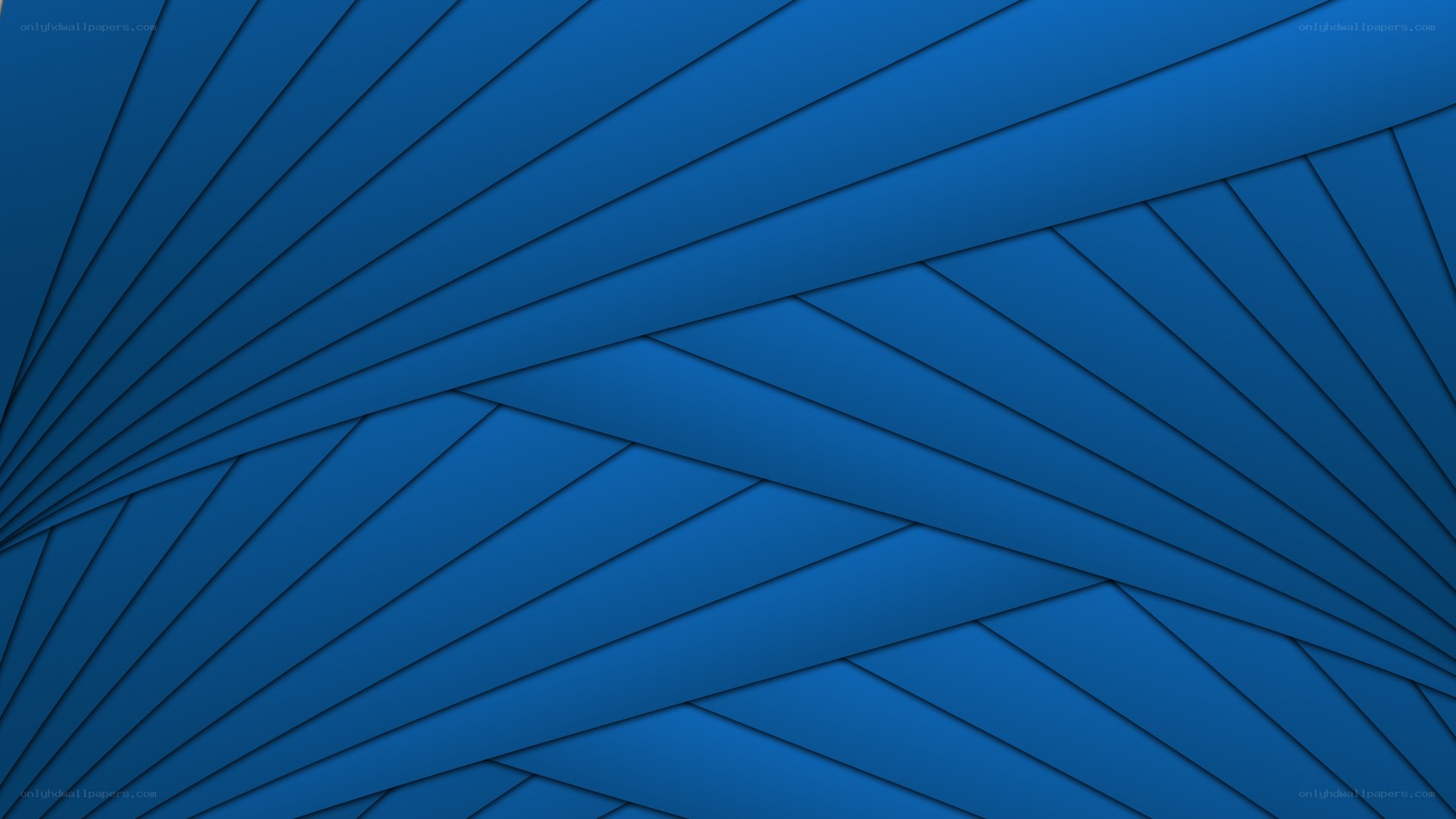 Blue geometric pattern design