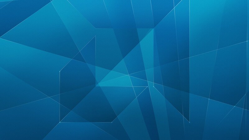 Blue Geometric Pattern — Lines