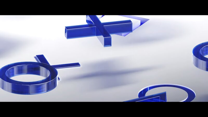 Blue Geometric Shapes — Minimalist, 3d Render