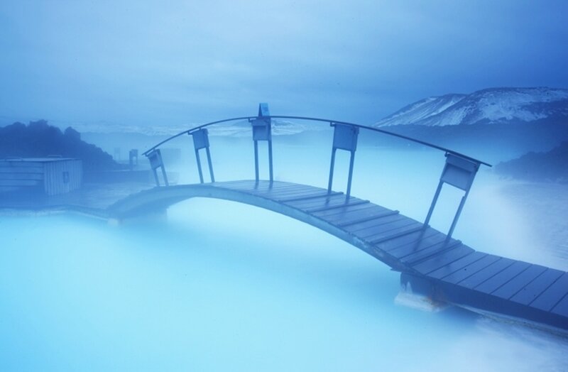Blue Geothermal Pool — Serene
