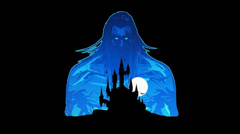 Blue Ghostly Figure