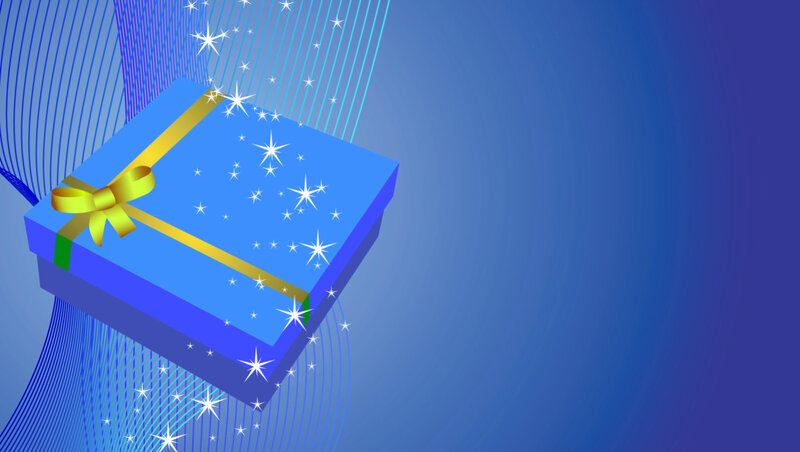 Blue Gift Box