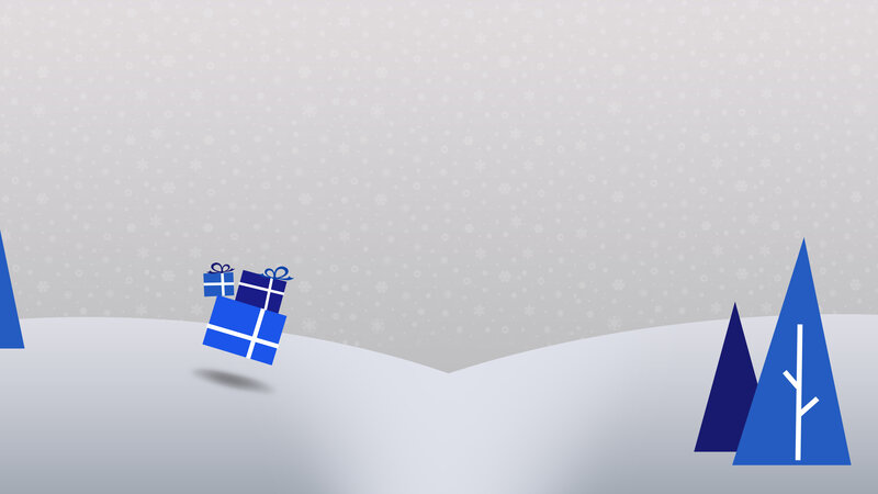 Blue Gift Boxes — Calm