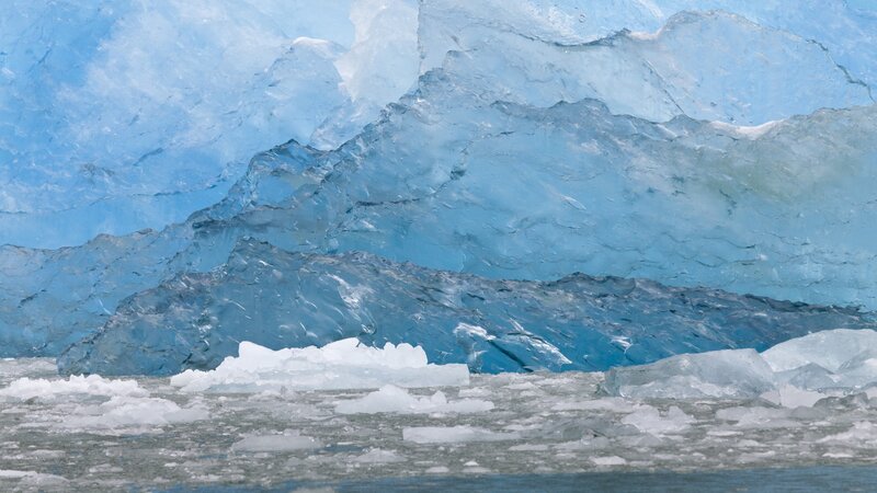 Blue Glacier Ice