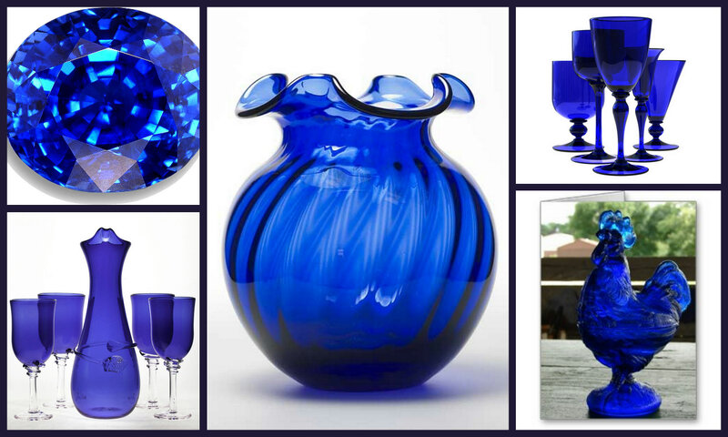 Blue Glass Objects — Calm