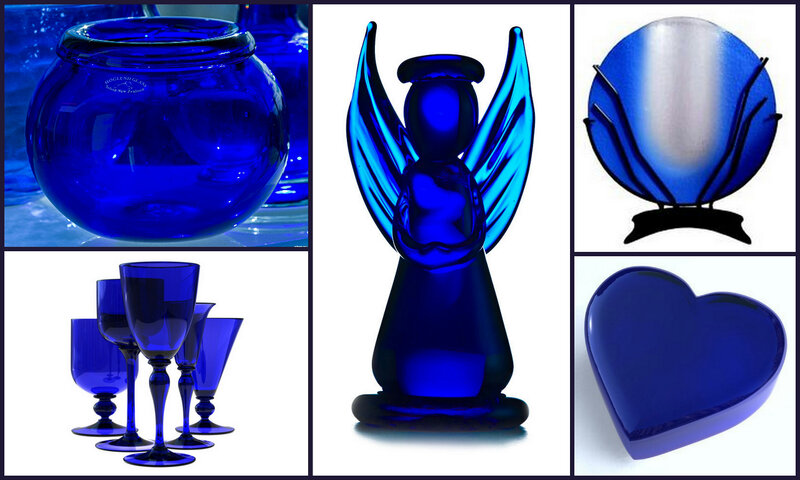 Blue Glass Objects