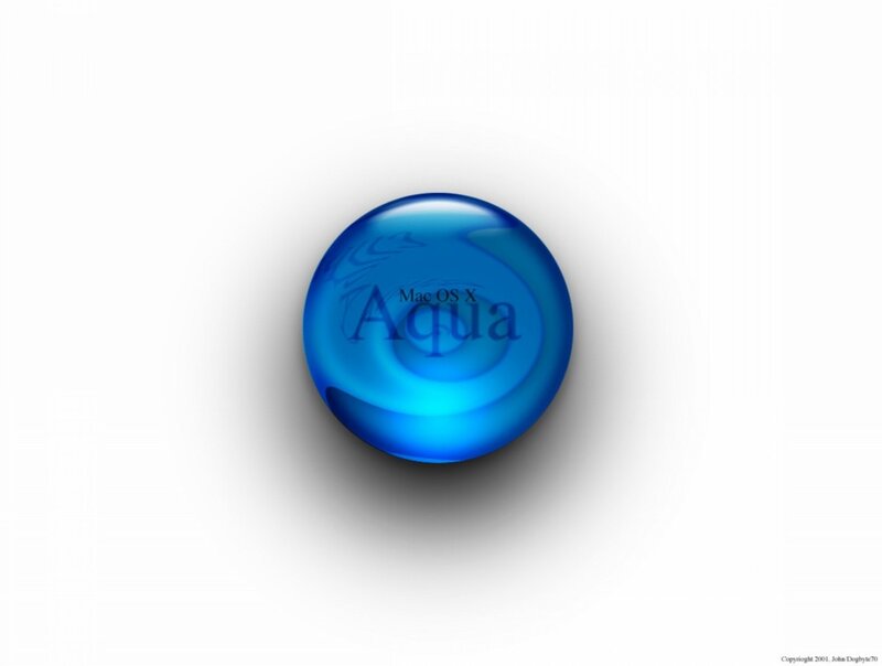 Blue Glass Sphere — Minimalist