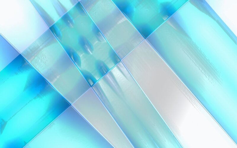 Blue Glass Tiles