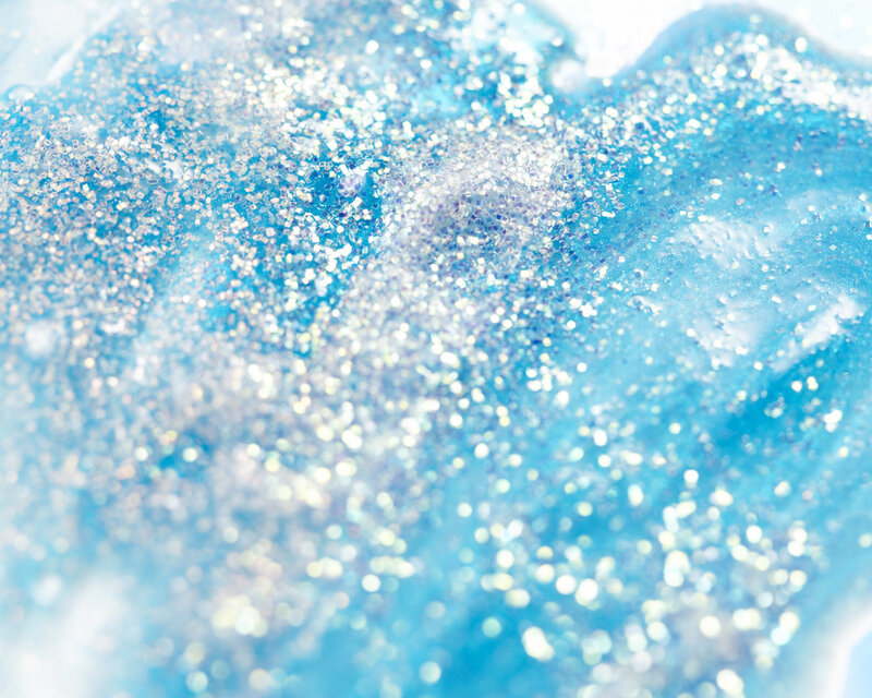 blue glitter texture