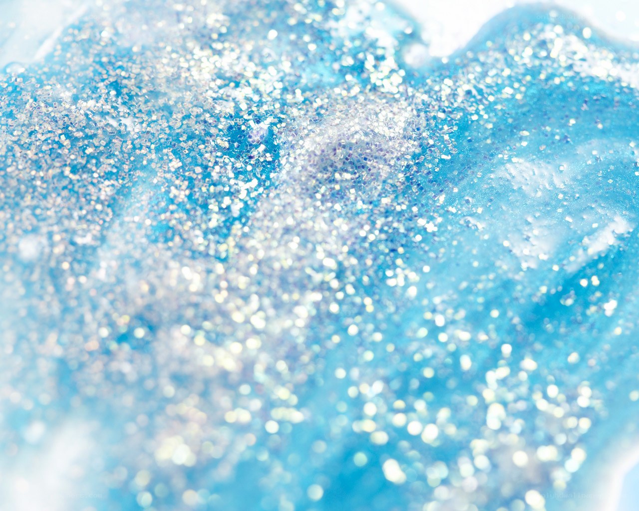 blue glitter texture