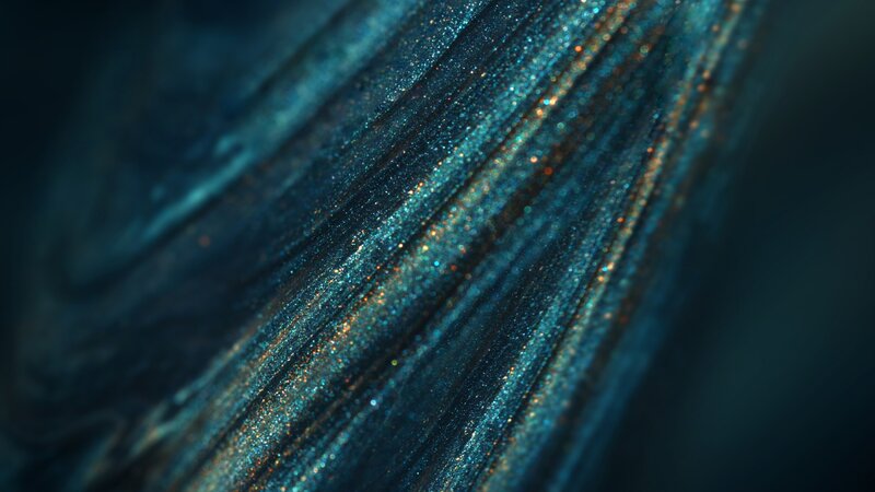 Blue Glitter Texture — Dramatic