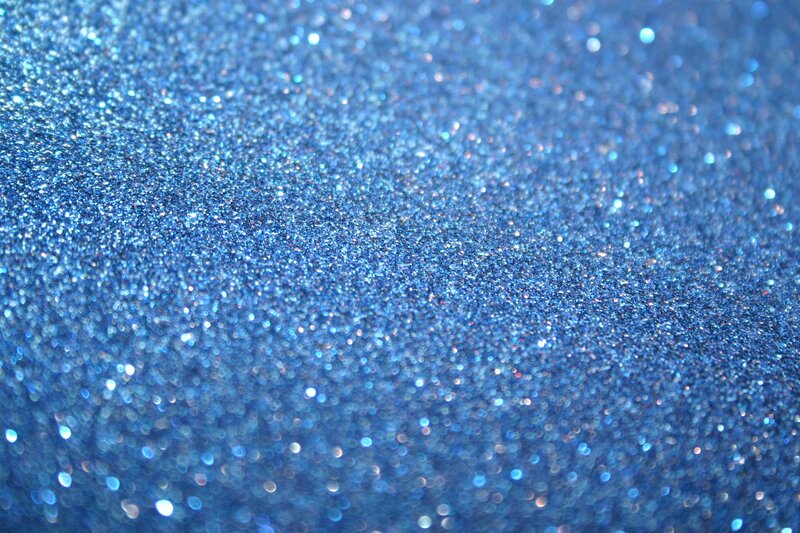 Blue Glitter Texture — Sparkling, Photograph