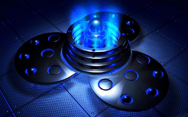 Blue Glowing Device