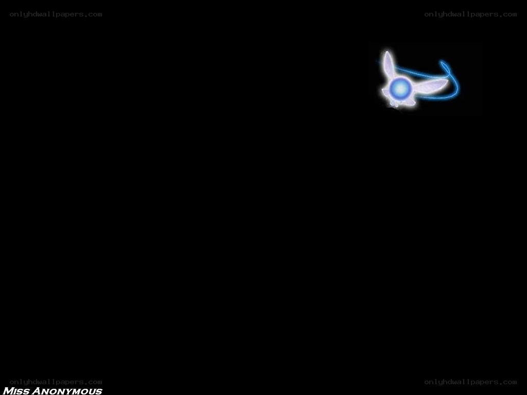 Blue glowing fairy icon