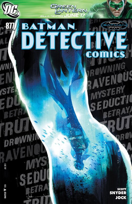 Blue Glowing Figure — Black, Dramatic, Comic