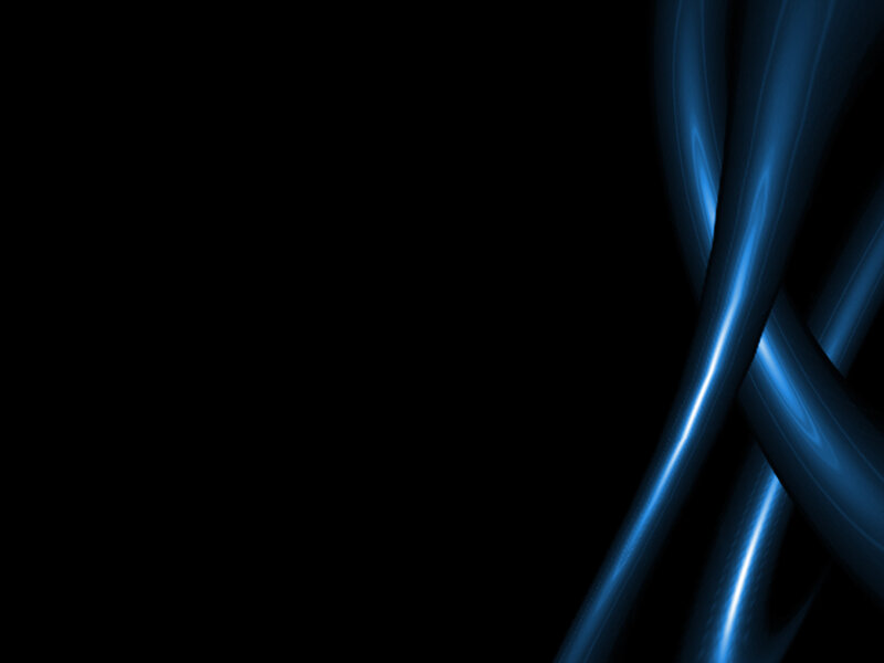 Blue Glowing Lines — Black, Dark