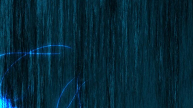 Blue Glowing Lines on Dark Surface