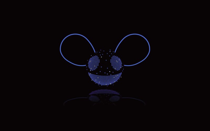 Blue Glowing Mask