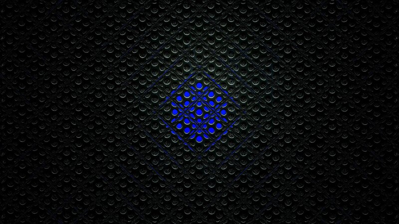 Blue Glowing Pattern