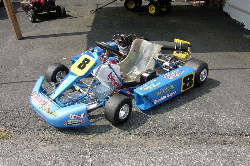 Blue Go-kart