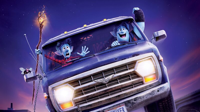 Blue Goblin Characters in Van