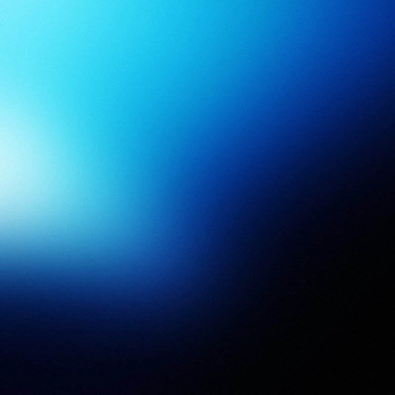 Blue Gradient Background — Calm, Abstract, Black, Square