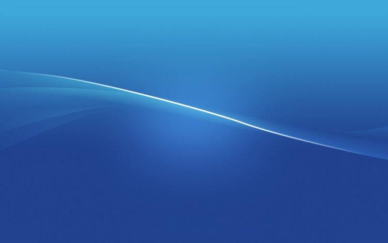 Blue Gradient Background — Calm, Abstract, Wave