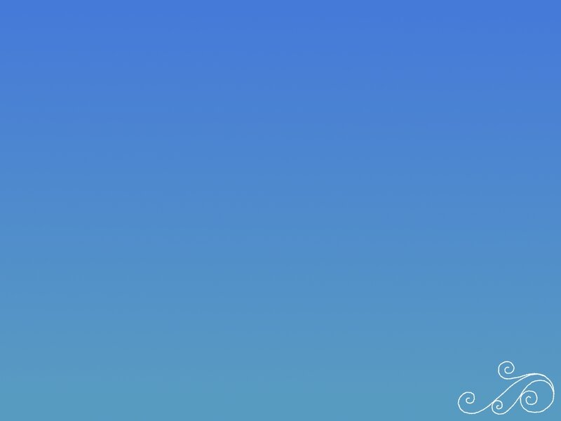 Blue Gradient Background — Calm, Digital Art, White Swirl