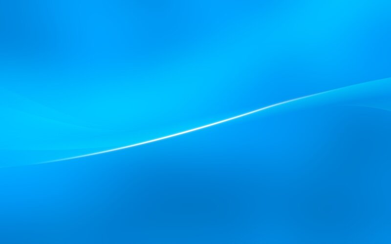 Blue Gradient Background — Calm, White Line