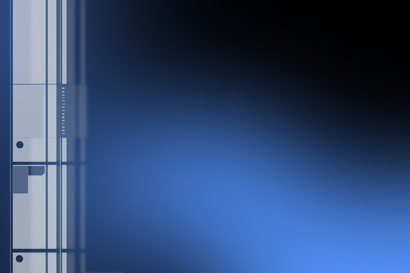 Blue Gradient Background — Minimalist