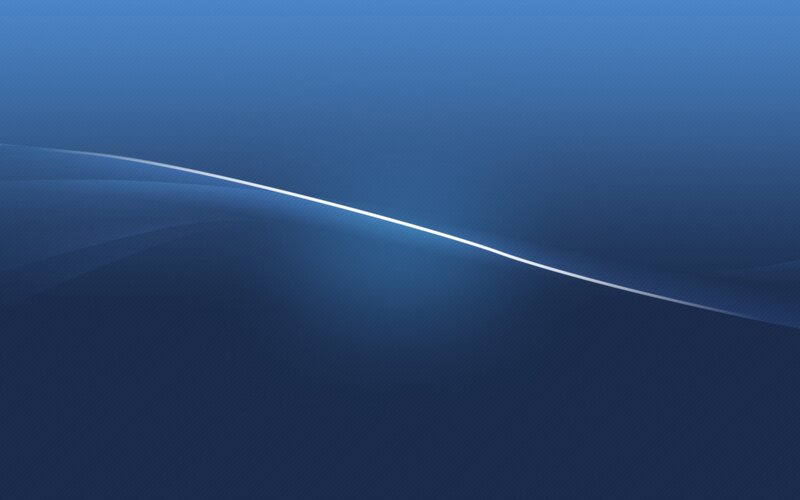 Blue Gradient Background — White Line