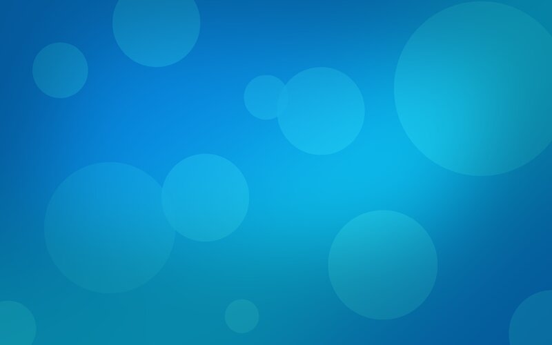 Blue Gradient Circles