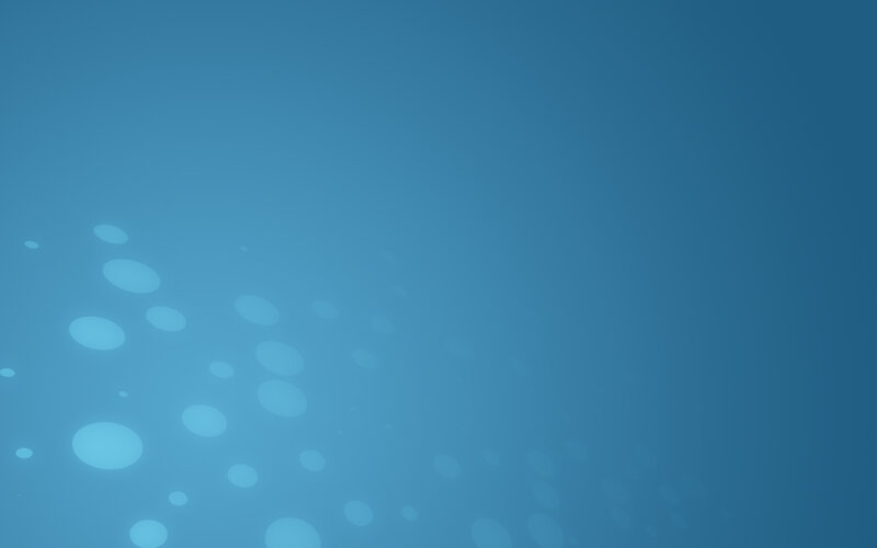 blue gradient with bubbles