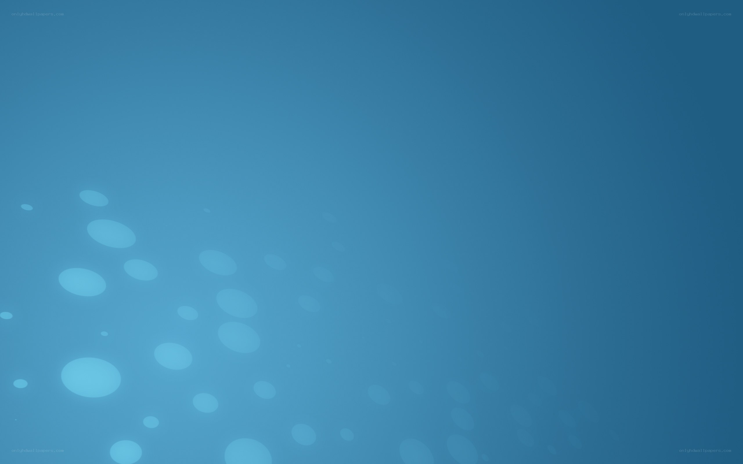blue gradient with bubbles