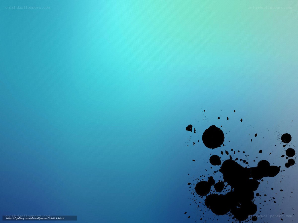 blue gradient with ink splatter