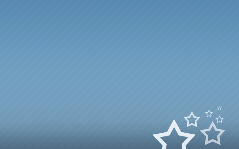 blue gradient with stars