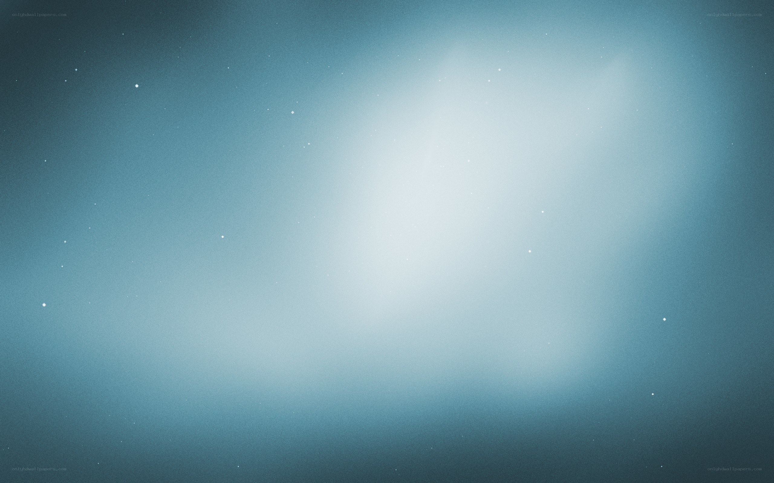 blue gradient with stars