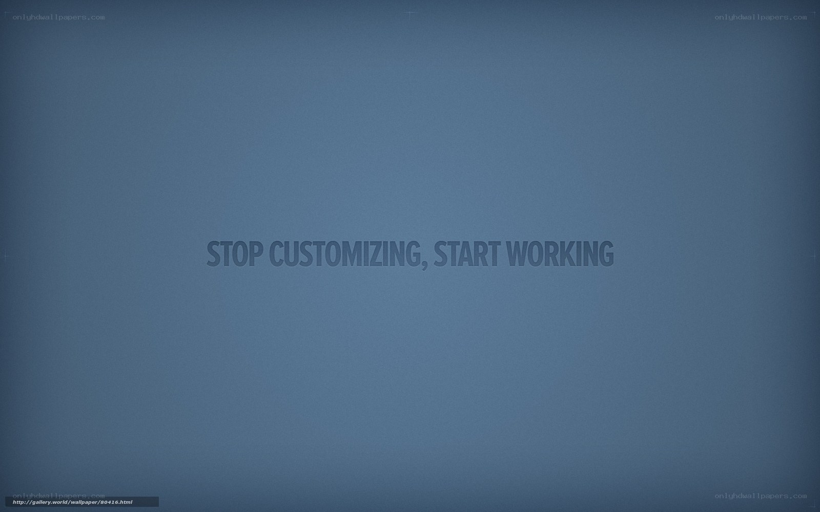 blue gradient with text