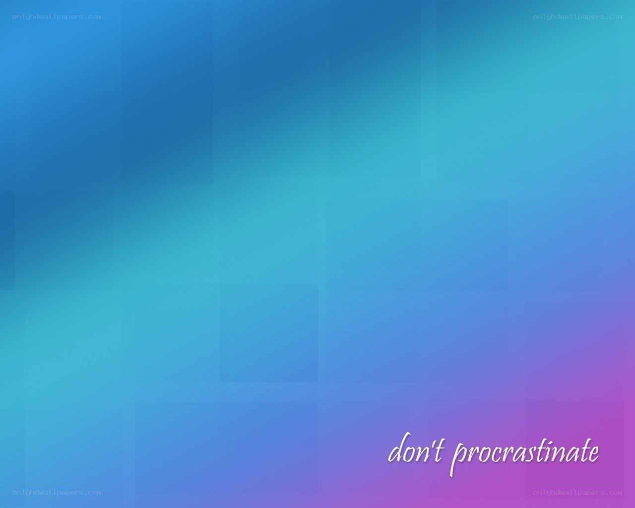 blue gradient with text