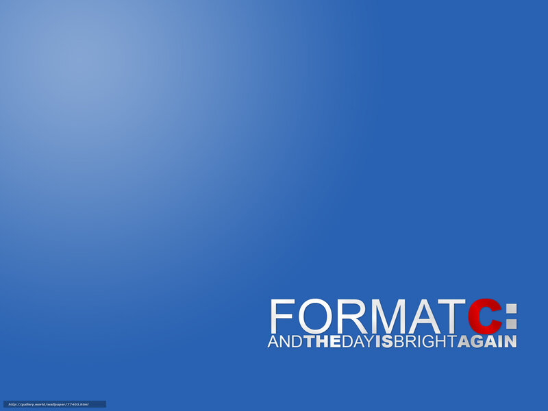 blue gradient with text