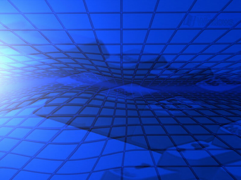 blue grid abstract background